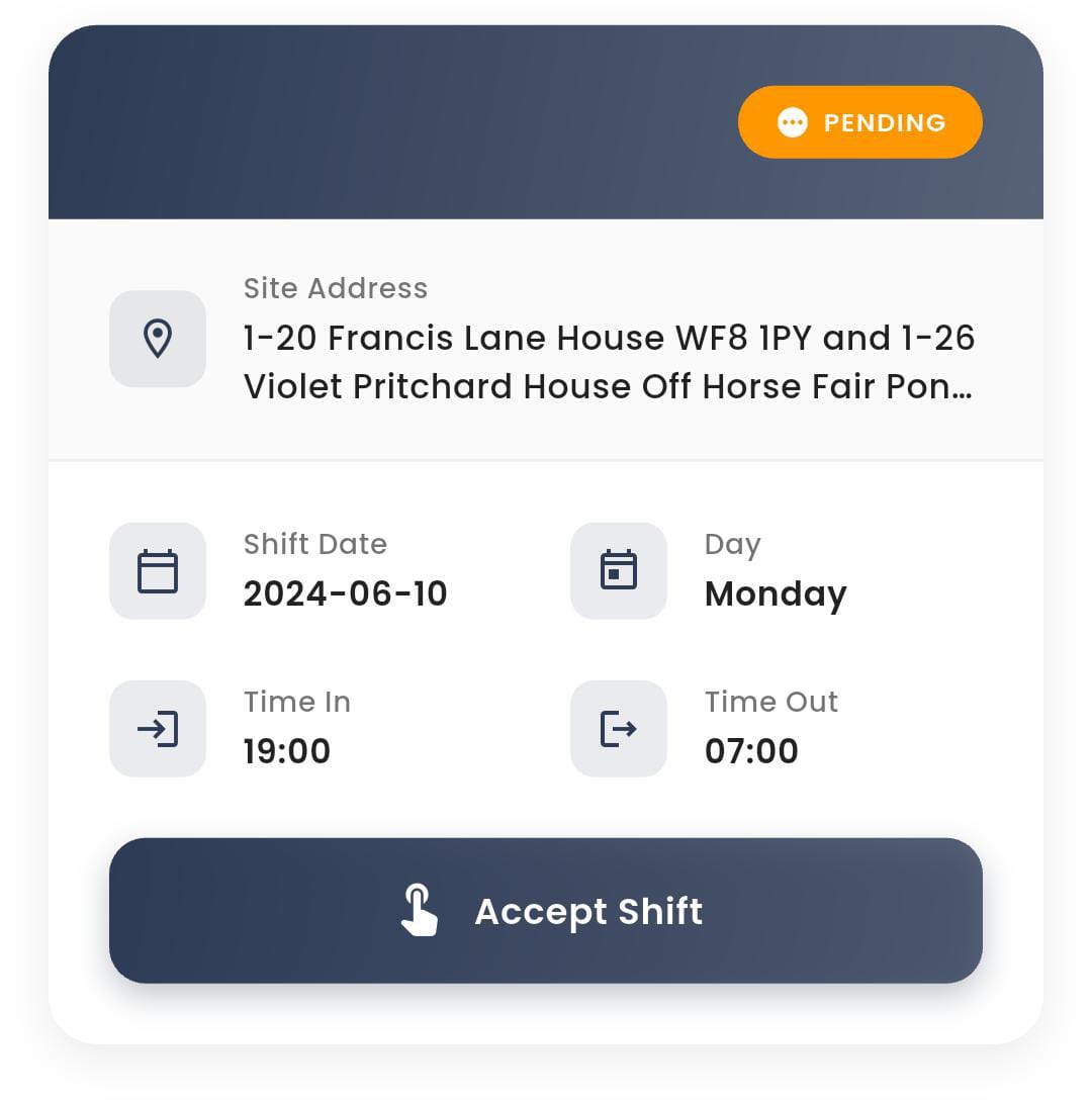 Accept Shift